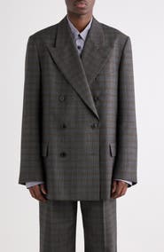 Dries Van Noten Bosier Double Breasted Wool Jacket