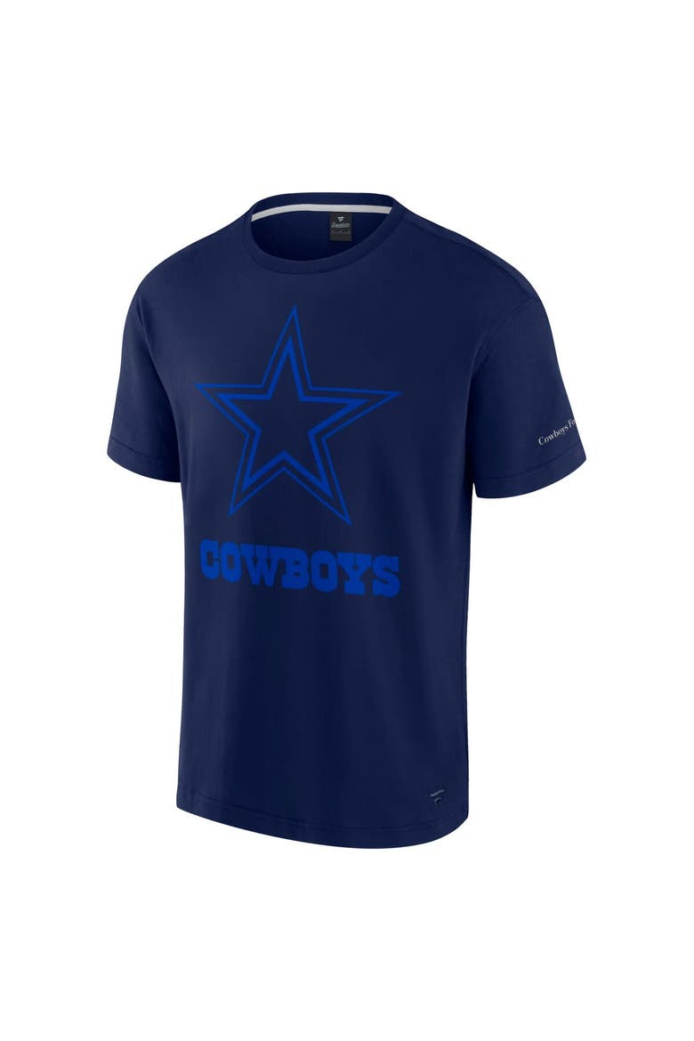 Unisex Fanatics  Navy Dallas Cowboys Elements Iconic T-Shirt, Alternate, color, Navy