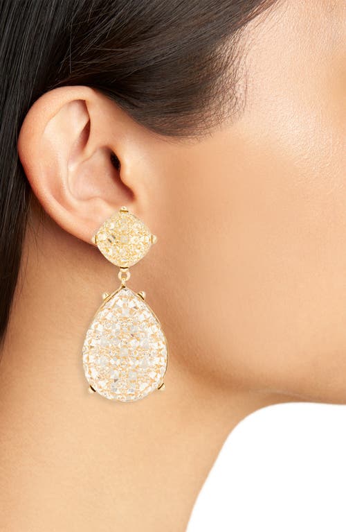 Tasha Mixed Crystal Drop Earrings