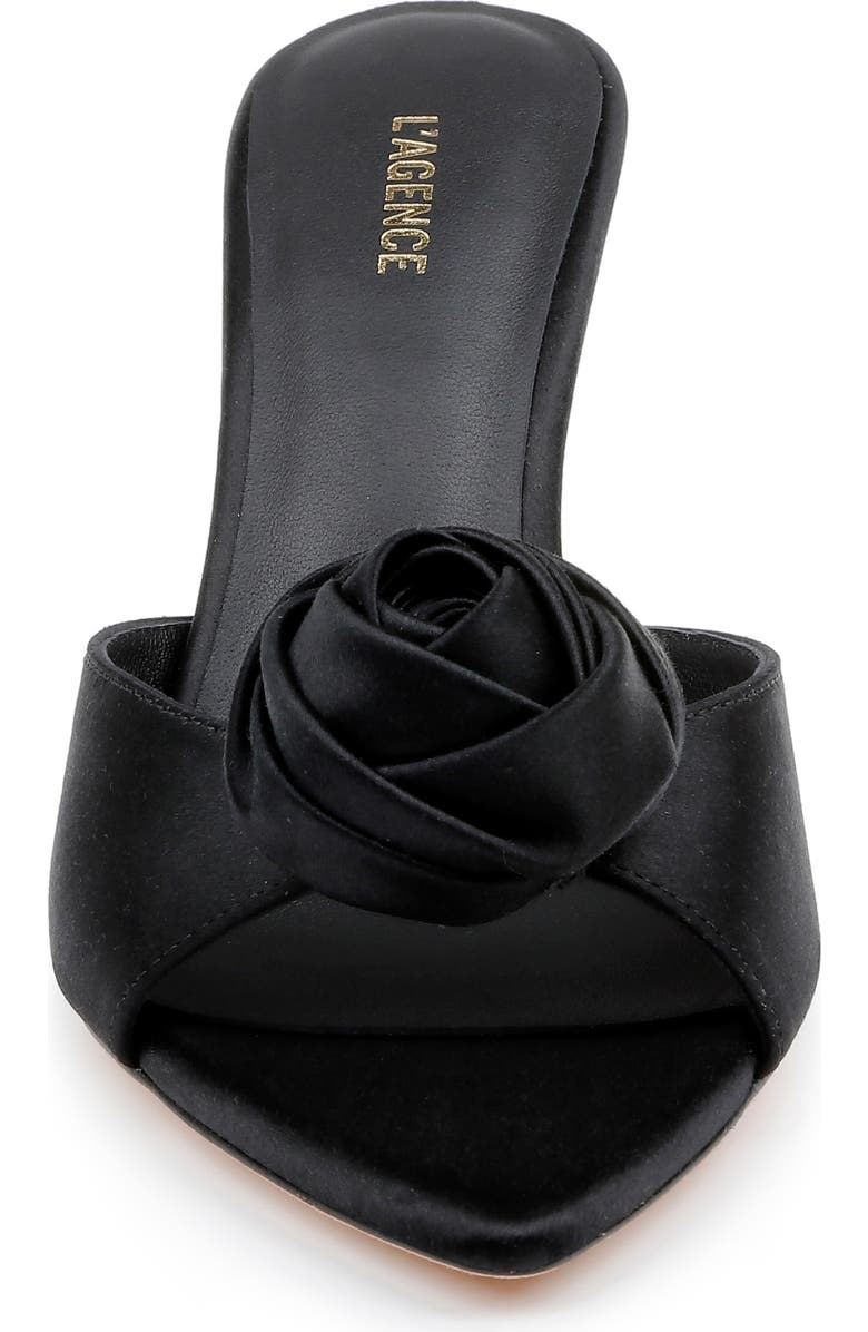 L'AGENCE Felice Pointed Toe Slide Sandal, Alternate, color,