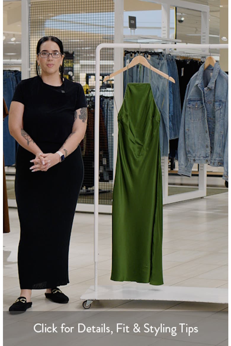 Maripaz Sleeveless Silk Maxi Dress video