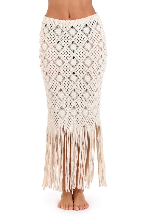 Marjorie Diamond Crochet Cover-Up Skirt