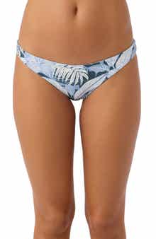 O'Neill Palmetto Floral Stripe Rockley Bikini Bottoms