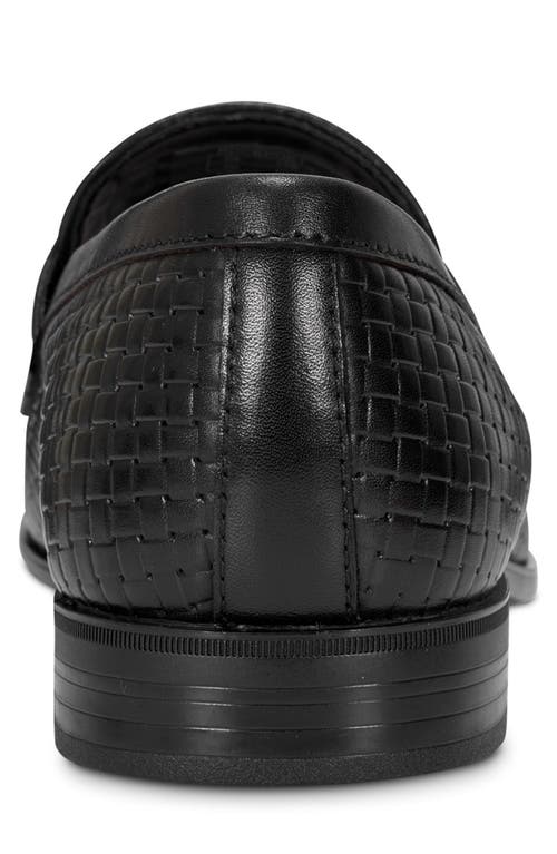 Rockport Cory Embossed Penny Loafer In Black
