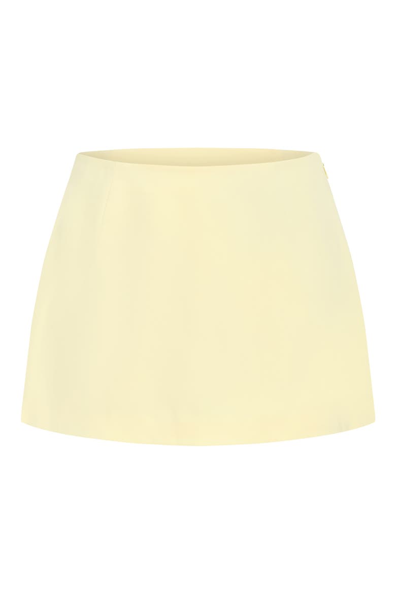 Leah Mini Skort, Main, color, LEMON DROP