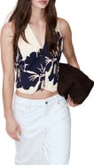MANGO Floral Print Vest