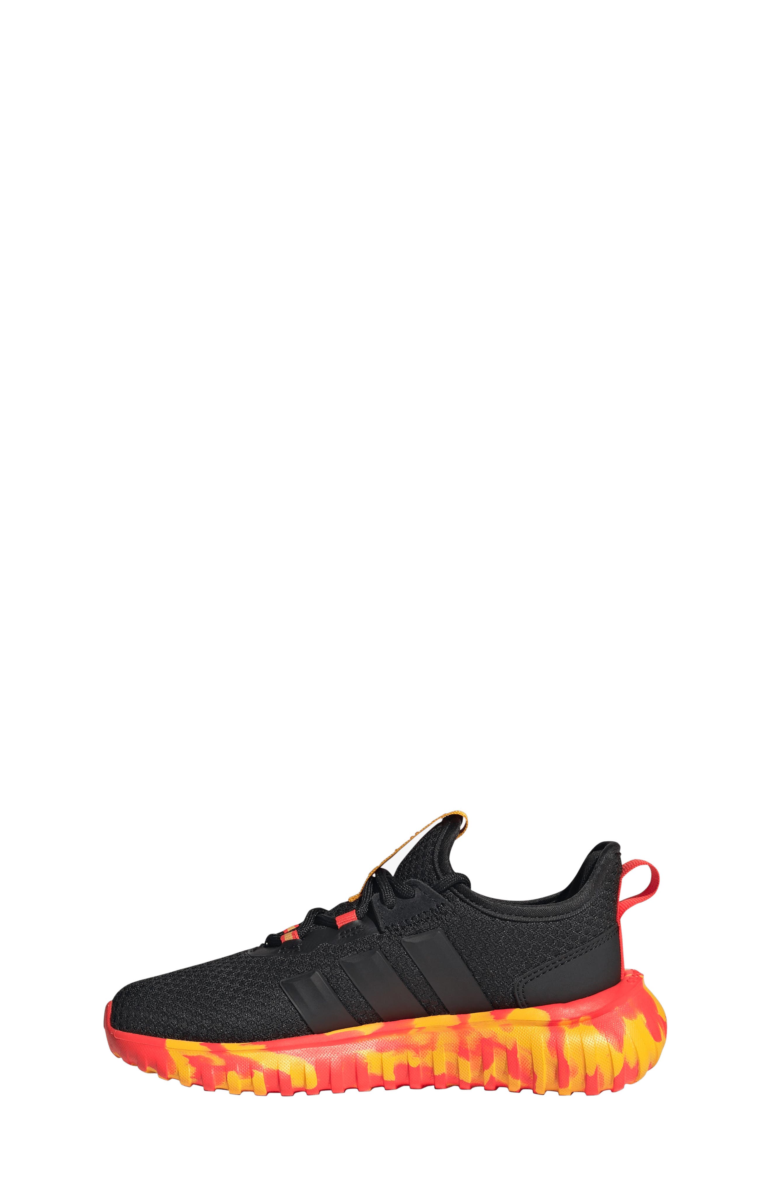Kids' Kaptir Flow 4.0 Sneaker, Alternate, color, CORE BLACK/ LUCID RED