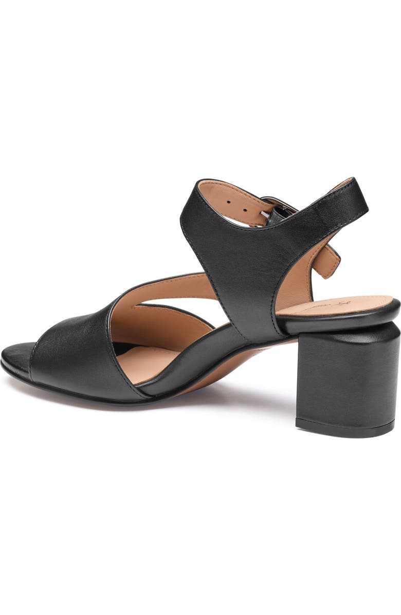 Johnston & Murphy Samantha Slingback Sandal, Alternate, color, Black Nappa Leather