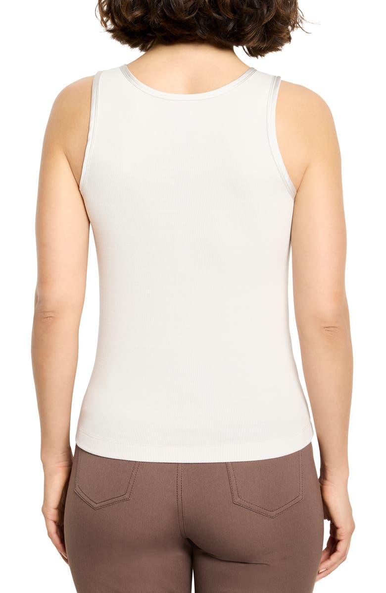 NIC+ZOE Perfect Knit Trimmed Tank, Alternate, color, Sugar Cookie