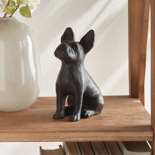 Napa Home & Garden Good Boy Dog Sculpture In Black