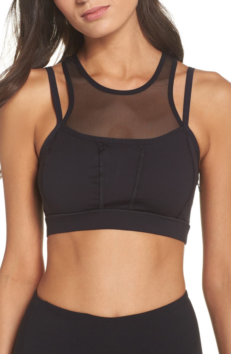 Zella Body Stealth Sports Bra, Main, color, 