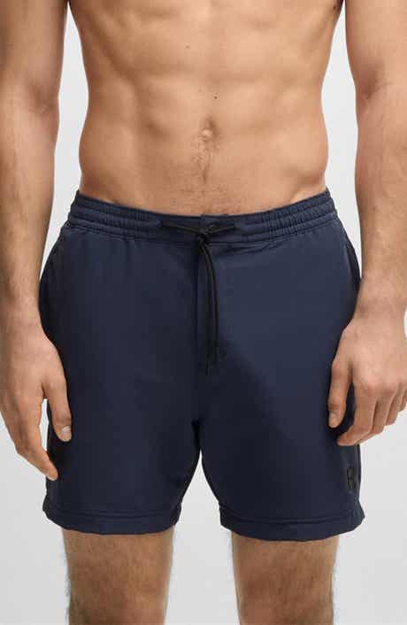 Solid Stretch Swim Trunks