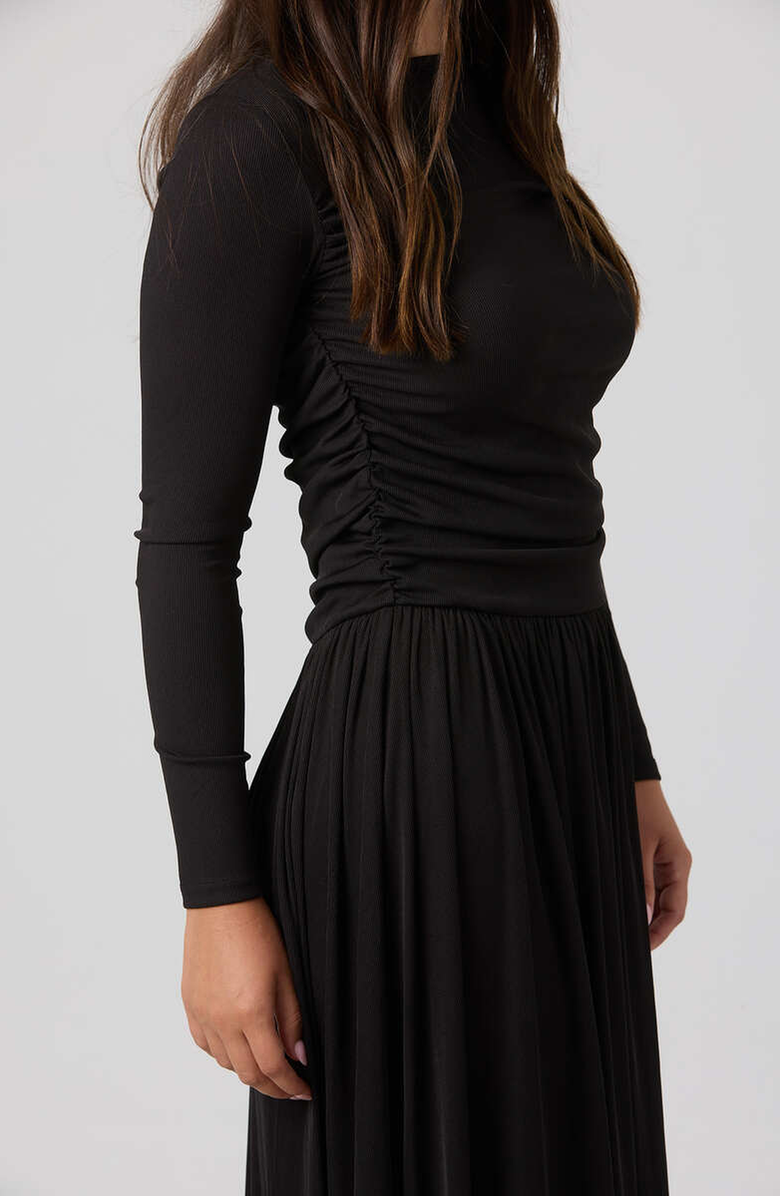 By Tess Collection Isa Dress, Alternate, color, Black