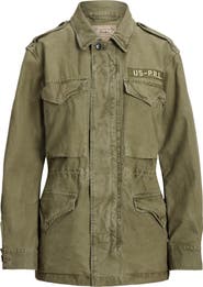 Polo Ralph Lauren Cotton Twill Military Jacket