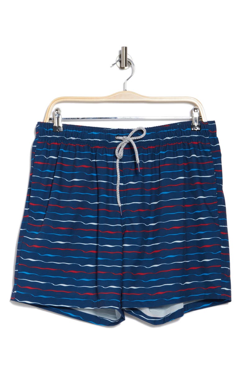 Rainforest Jaws Stretch Swim Trunks, Alternate, color,