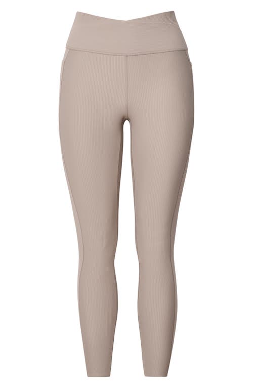 Rhone Ripple Pocket Ankle Leggings In Neutral