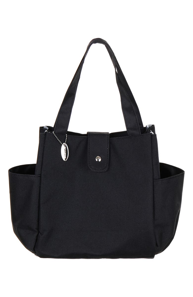 Silver One International 7-Piece Lunch Tote Set, Alternate, color, Black