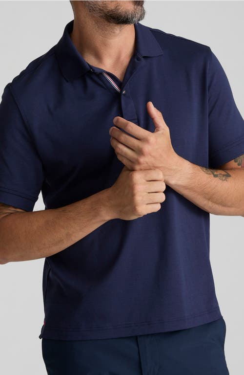 UNTUCKit Damaschino Wrinkle Free Polo in Navy  product