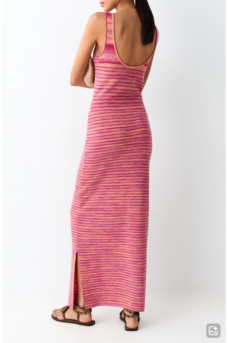 Stripe Sleeveless Maxi Dress, Alternate, color, PINK