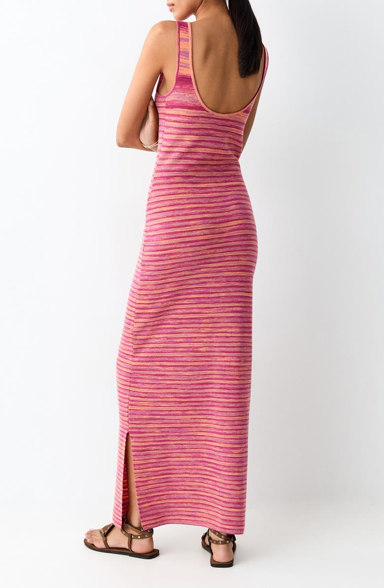 MANGO TEEN Stripe Sleeveless Maxi Dress, Alternate, color, Pink