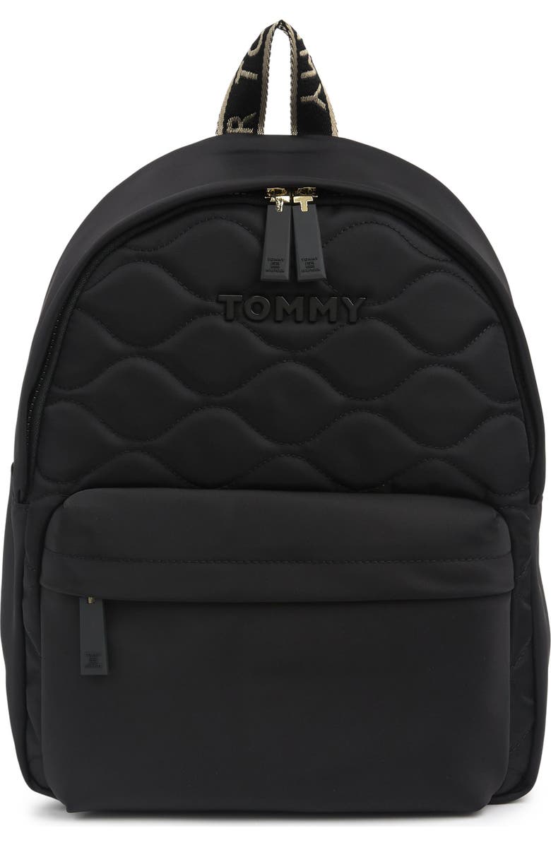 Tommy Hilfiger Cate Quilted Nylon Backpack, Main, color,