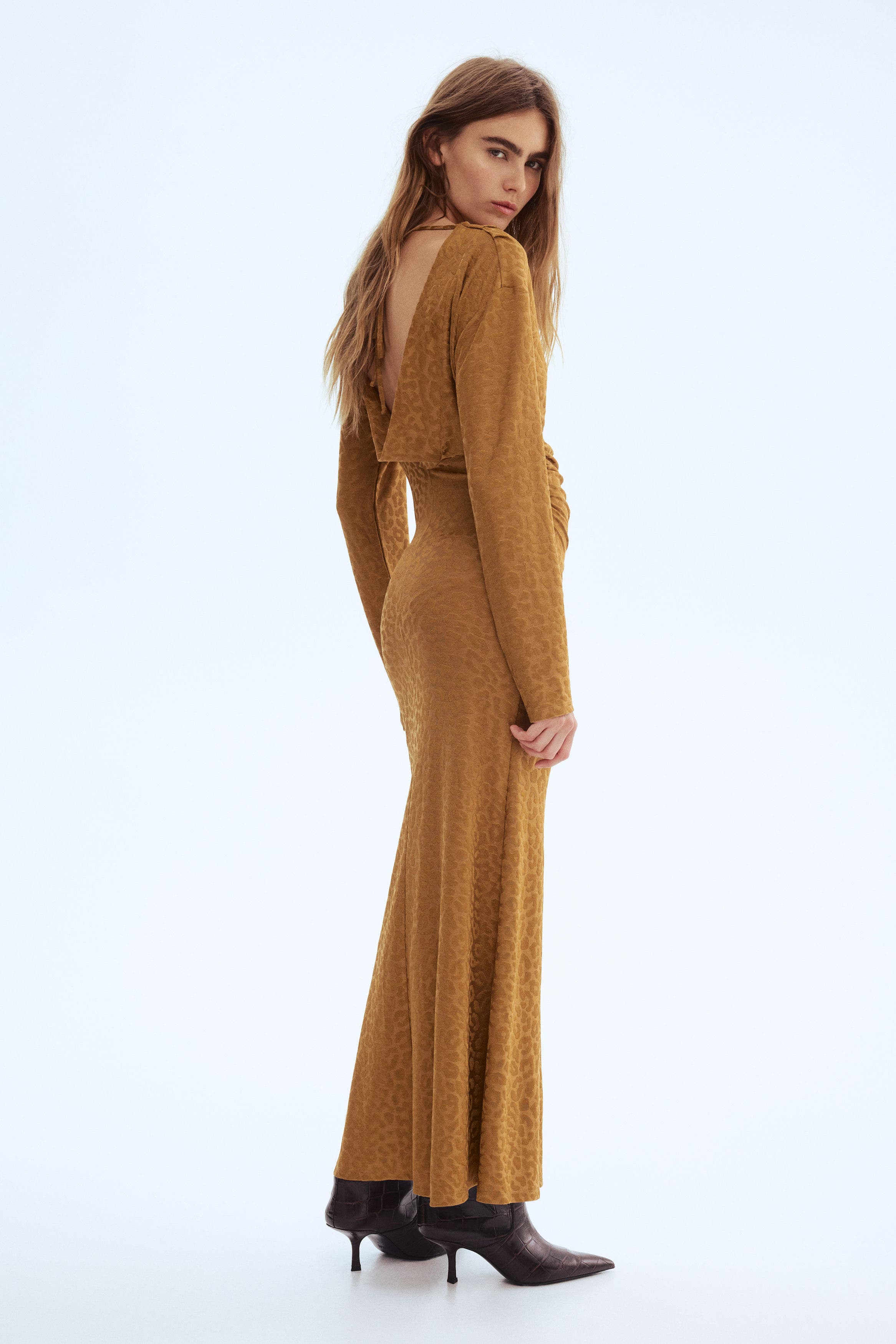 Draped Midi Dress - image 2