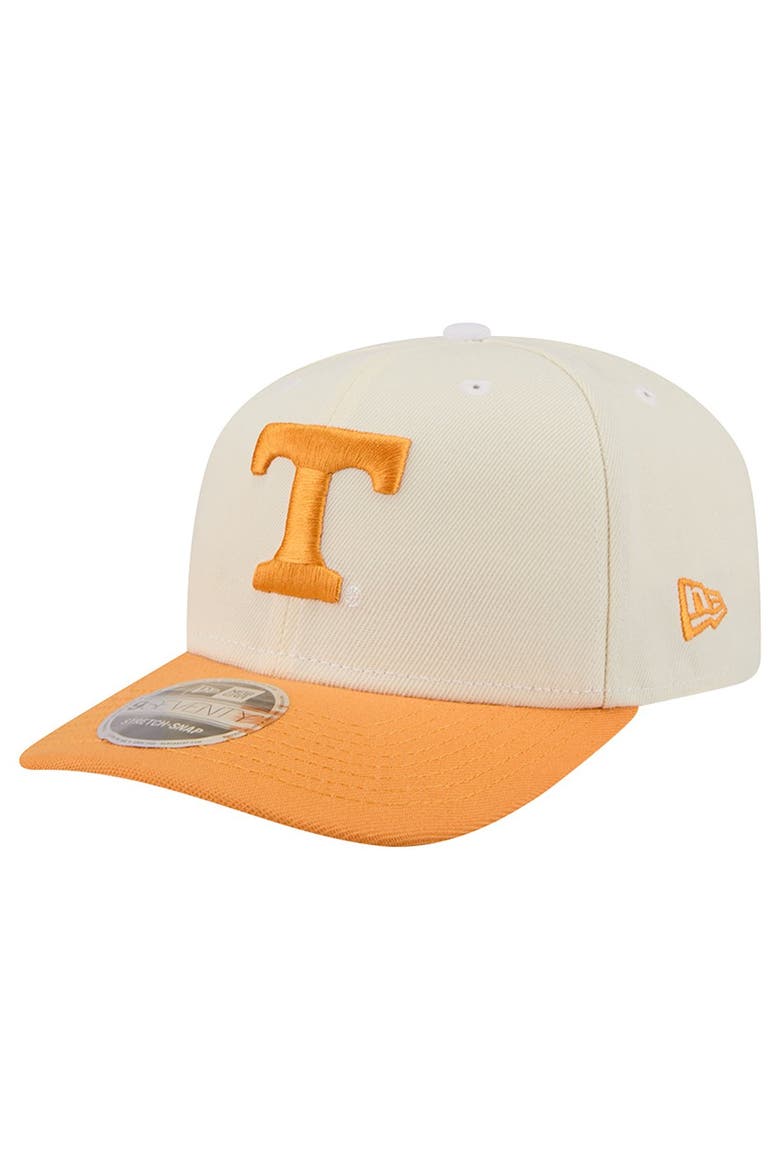 Men's New Era Cream/Tennessee Orange Tennessee Volunteers America's 250th 9SEVENTY Adjustable Hat, Alternate, color, Cream