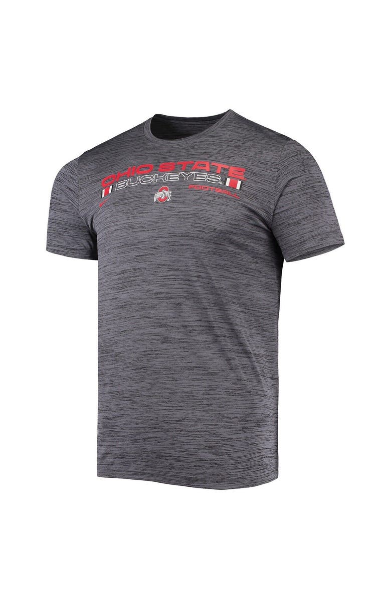 Nike Men's Nike Charcoal Ohio State Buckeyes Velocity Legend Performance T-Shirt, Alternate, color, 