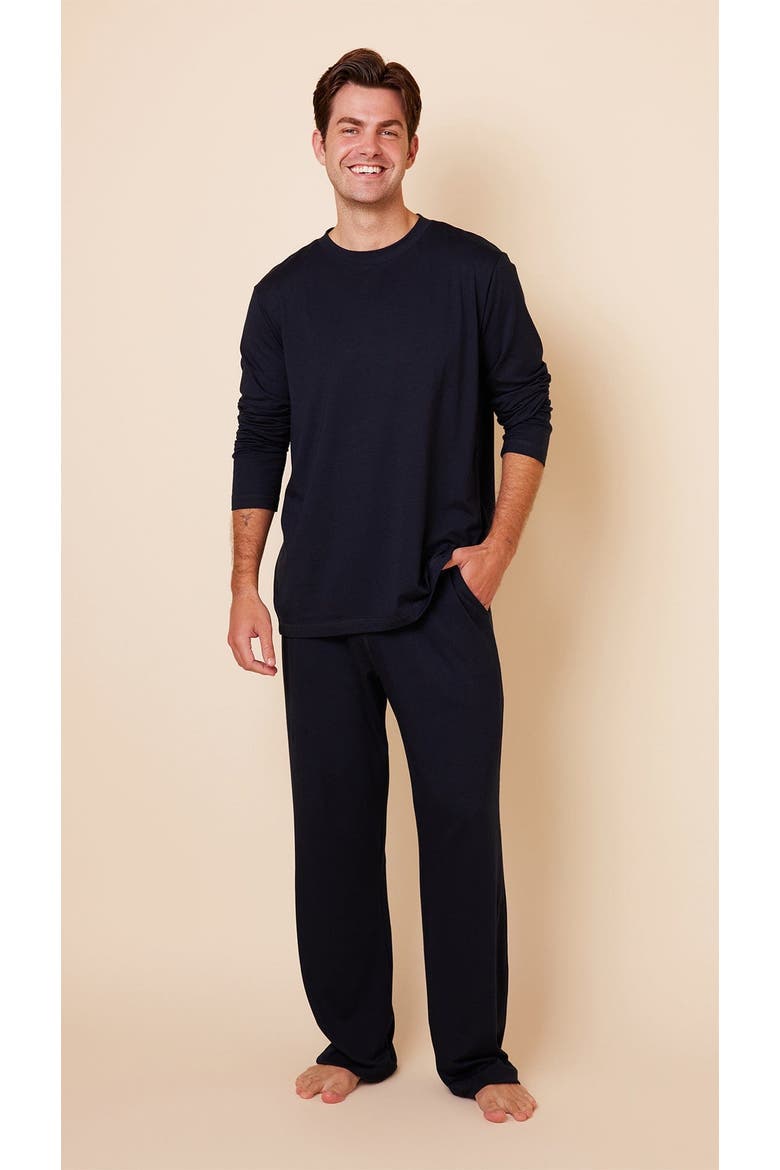 Men's Pima Knit Pullover Set, Main, color, Classic Midnight