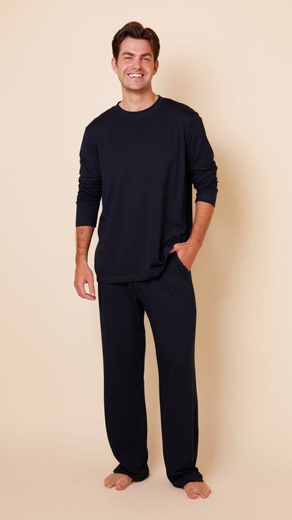Men's Pima Knit Pullover Set