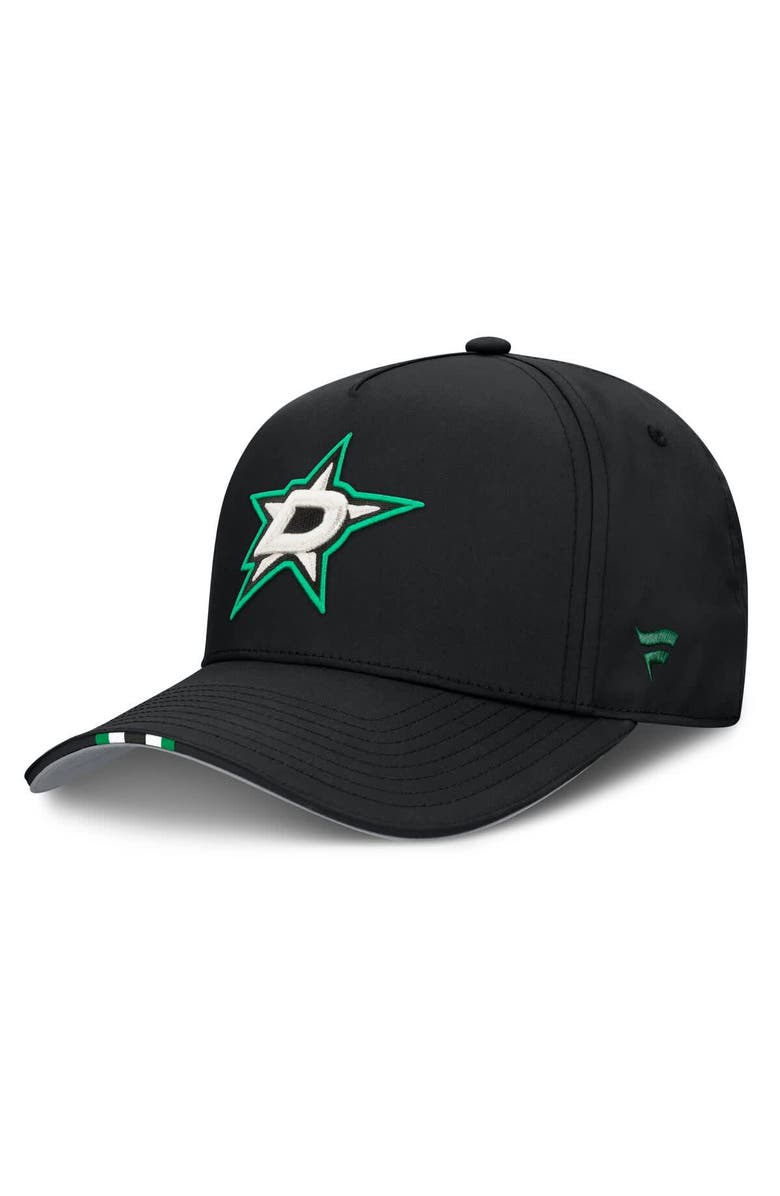 FANATICS Men's Fanatics Black Dallas Stars 2025 NHL Draft Authentic Pro On-Stage Podium A-Frame Adjustable Hat, Alternate, color,