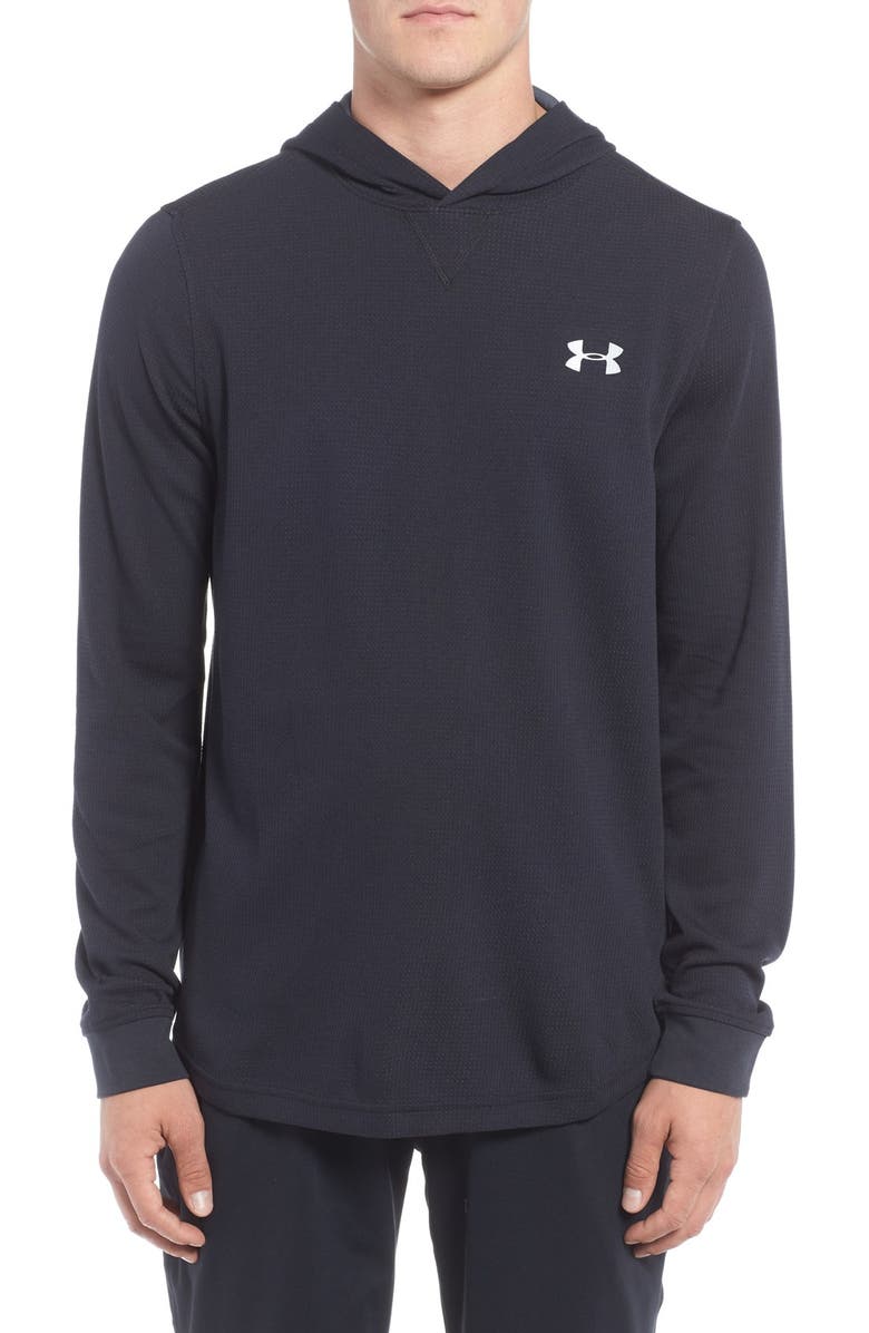 Under Armour Waffle Knit Hoodie, Main, color, 