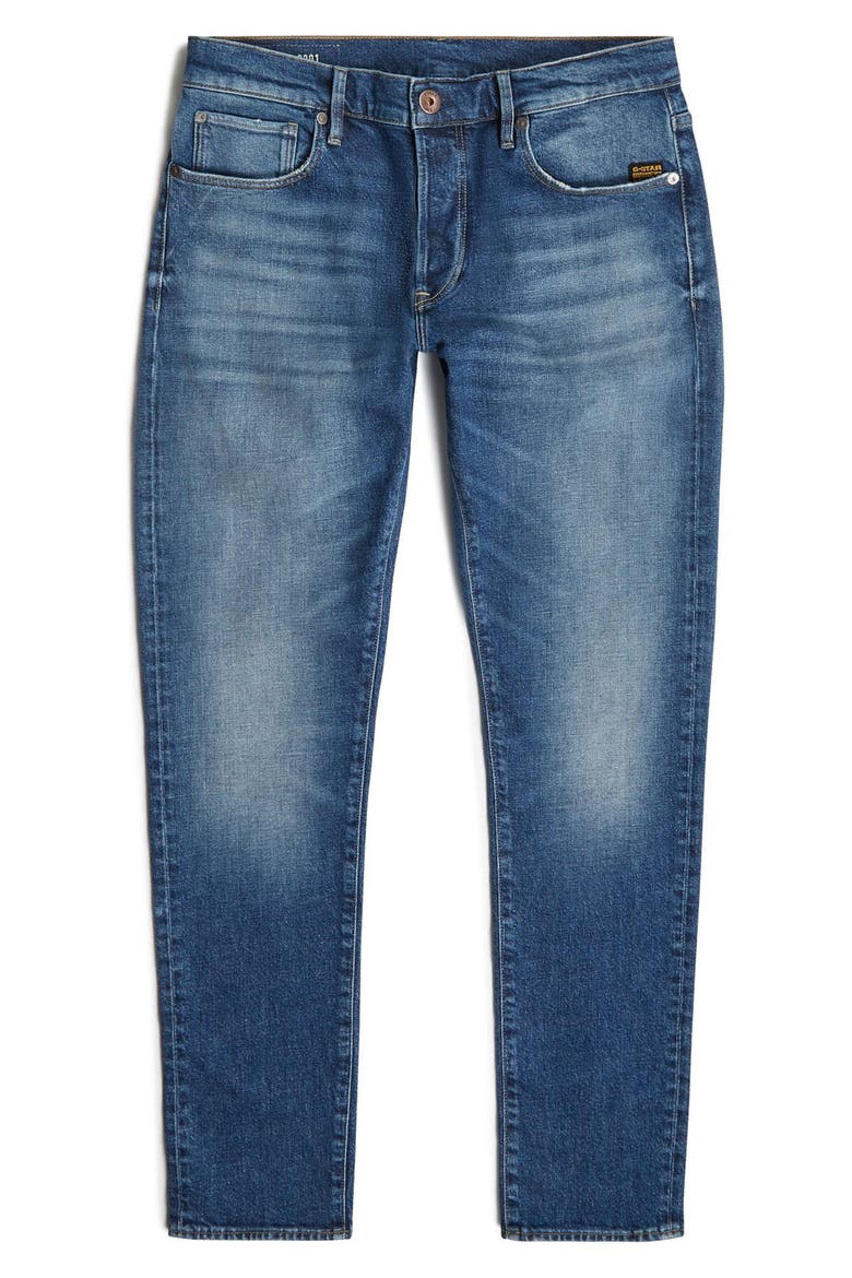 3301 Slim Jeans, Alternate, color, VINTAGE SAKARYA