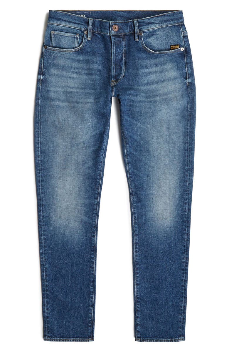 G-STAR 3301 Slim Jeans, Alternate, color, Vintage Sakarya