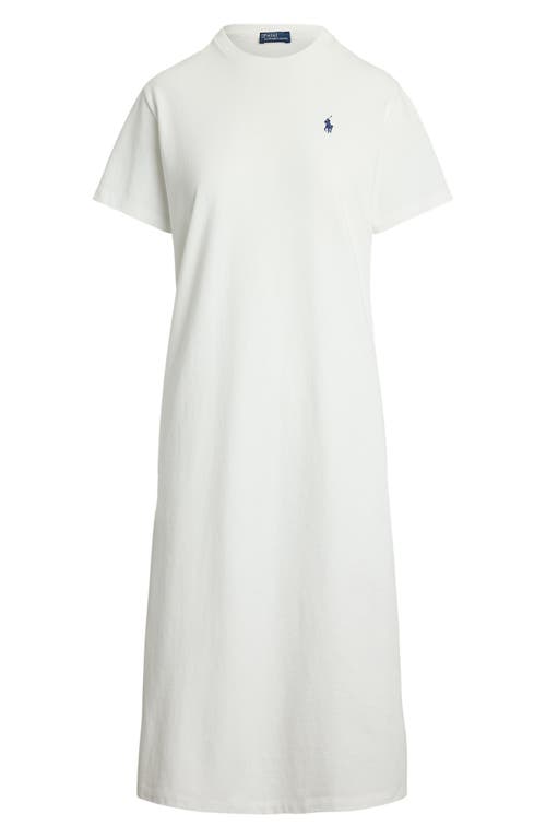 Polo Ralph Lauren Mesh Polo Dress In White