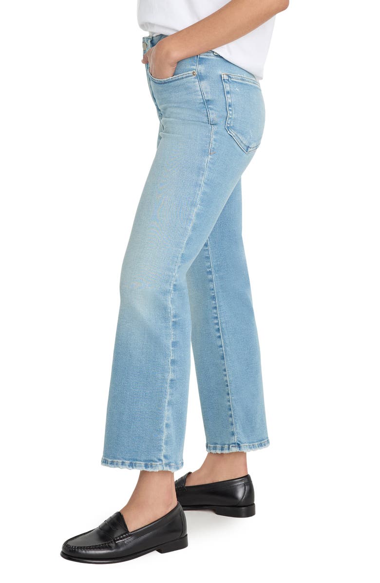 Good American Soft-Tech Good Legs Crop Mini Bootcut Jeans, Alternate, color, Indigo1225