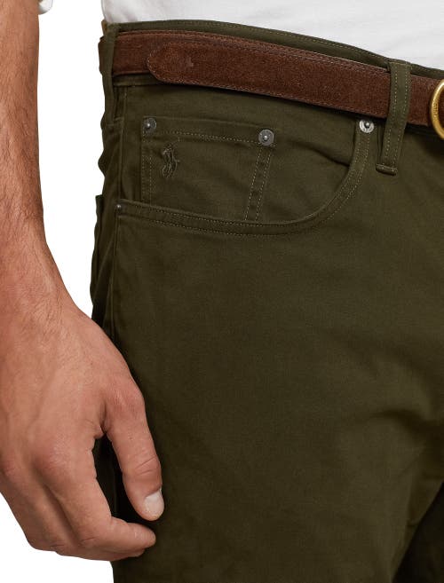 Polo Ralph Lauren Ralph Lauren Hampton Relaxed Straight Stretch Jean In Dark Loden