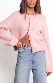 Petal & Pup Payton Scallop Cardigan