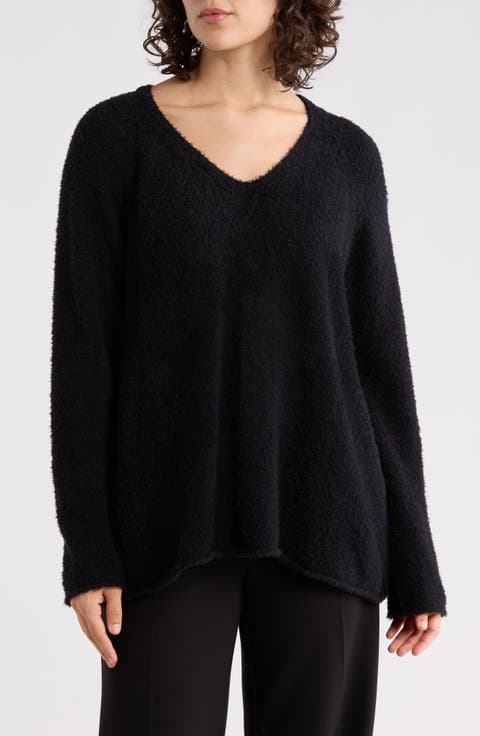 V-Neck Organic Cotton Sweater