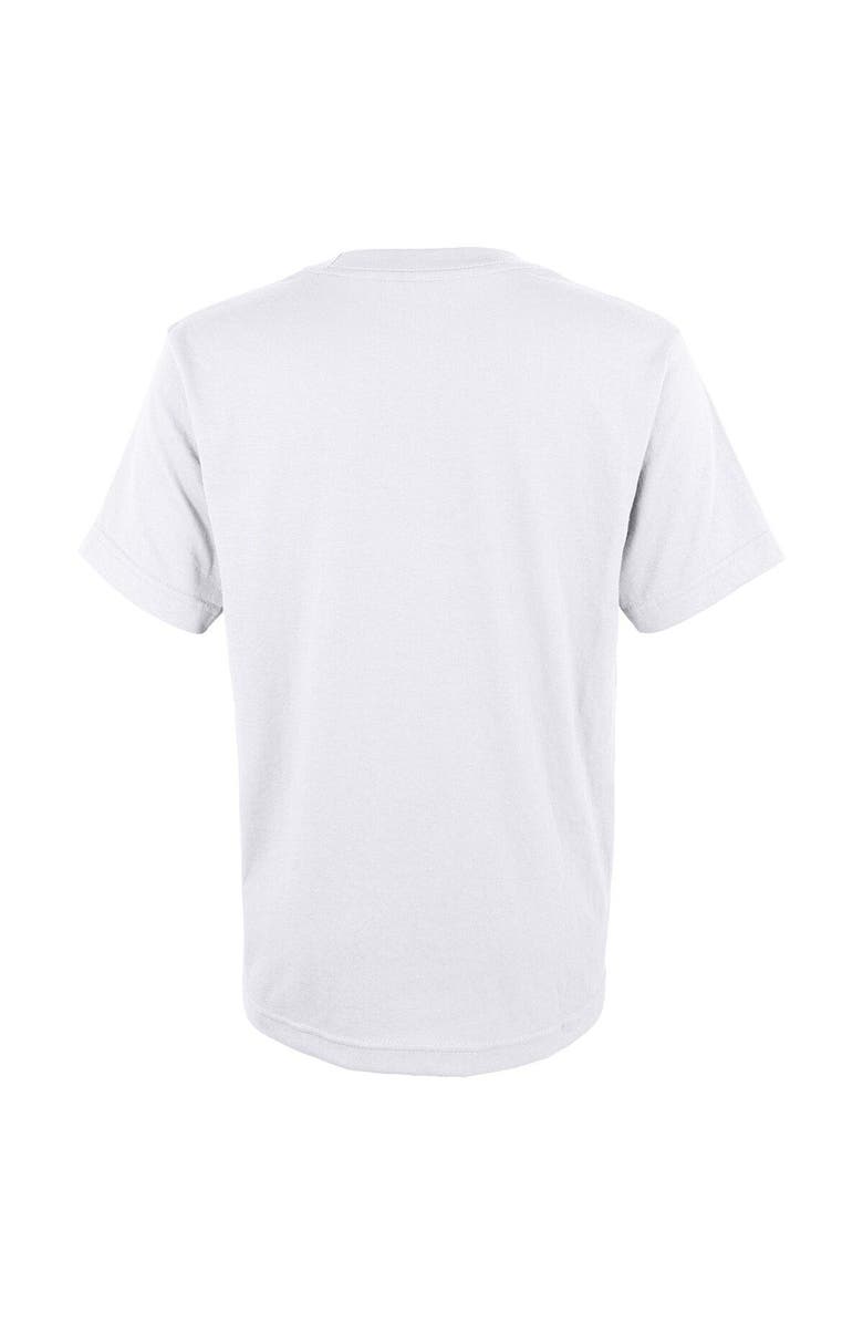 FANATICS Youth Fanatics Branded  White Denver Nuggets 2023 Western Conference Champions Locker Room T-Shirt, Alternate, color, 