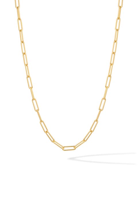 Paper Clip Chain Necklace