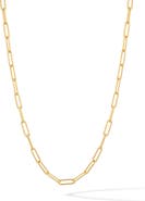 Vincero Paper Clip Chain Necklace