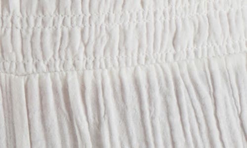 Steve Madden Cotton Gauze Wide Leg Pants