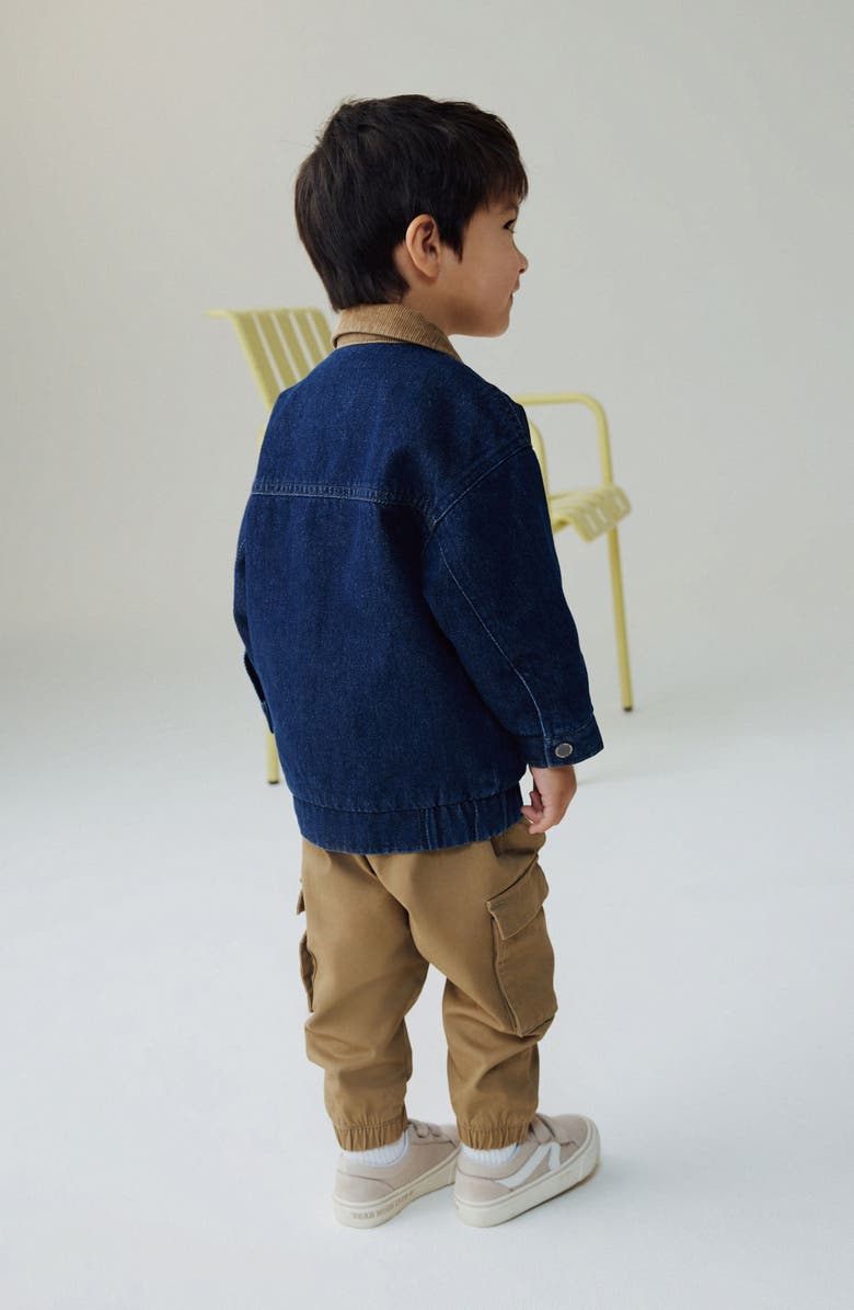 NEXT Kids' Carpenter Denim Jacket, Alternate, color, Blue