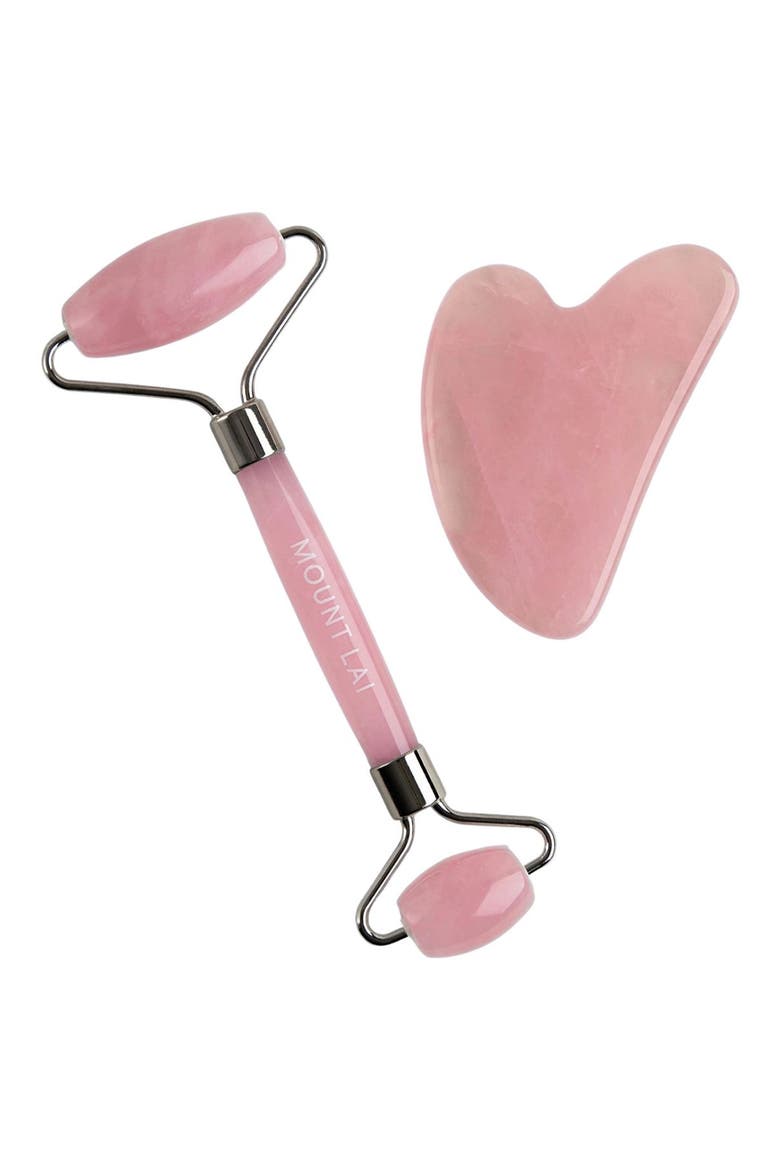 Rose Quartz Facial Set, Main, color, ROSE QUARTZ
