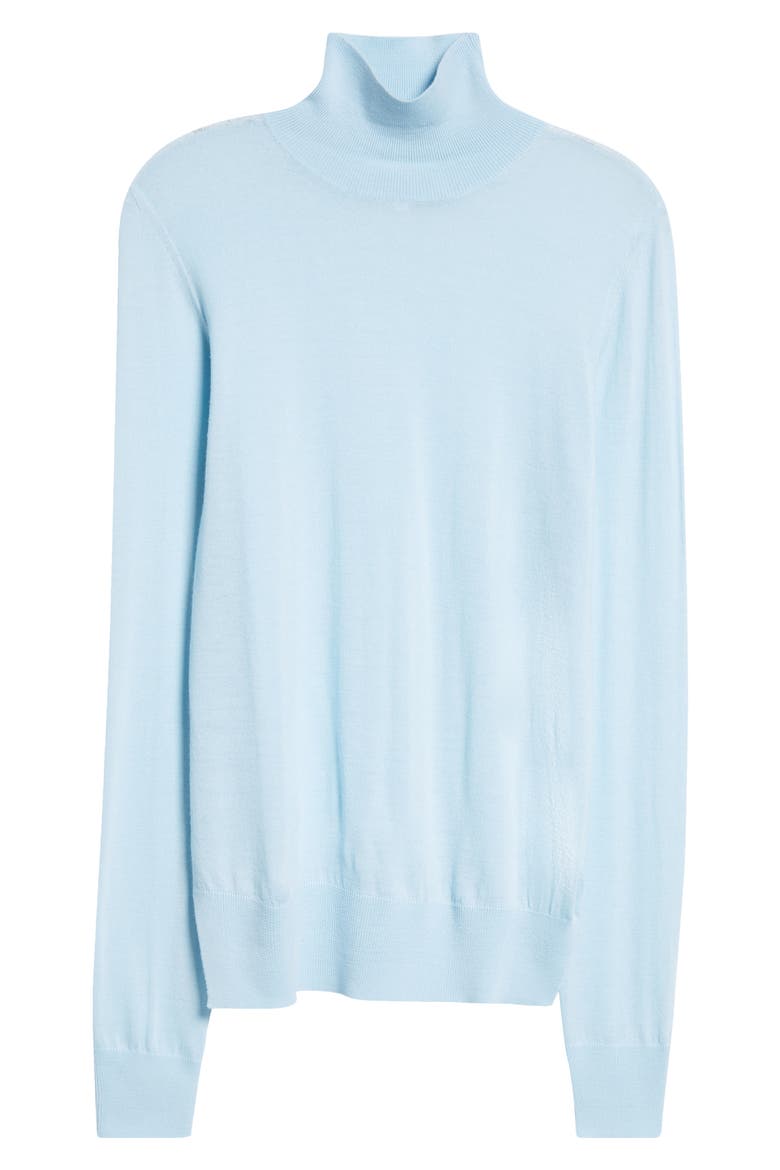Susan Turtleneck Virgin Wool Sweater, Alternate, color, ARTIC