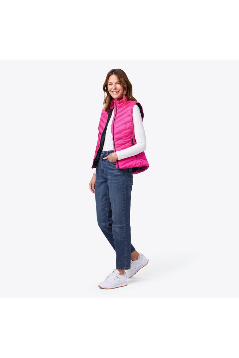Backcountry Xtera Packable Heated Puffer Vest - Women's, Alternate, color, Pink