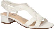 EASY STREET Festival Block Heel Slingback Sandal