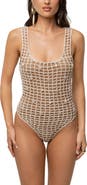 JLUXLABEL Coastal Pearl Crochet Bodysuit