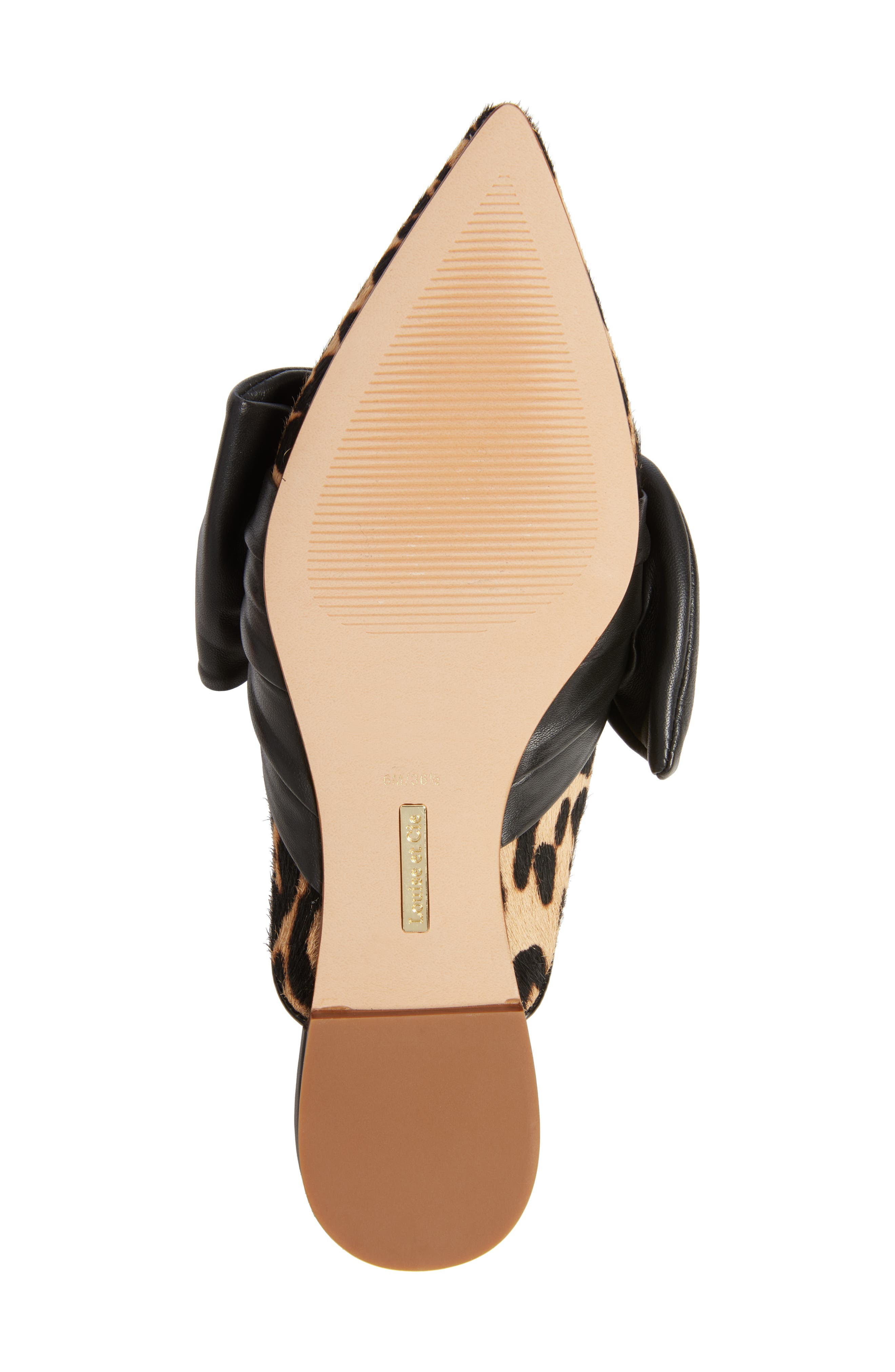 Louise et Cie Cela Genuine Calf Hair Bow Mule, Alternate, color, 